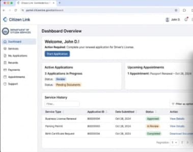 Government Agency Modernizes Citizen Services